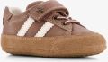 Groot leren babyschoenen bruin Uitneembare zool In cadeauverpakking - Bruin