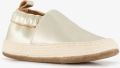 Groot leren babyschoenen goud Uitneembare zool In cadeauverpakking - Goud