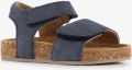 Groot leren jongens sandalen donkerblauw - Blauw