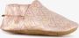 Groot leren babyschoenen roze met hartjes In cadeauverpakking - Thumbnail 1