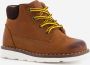 Groot leren jongens veterboots cognac Uitneembare zool - Thumbnail 3