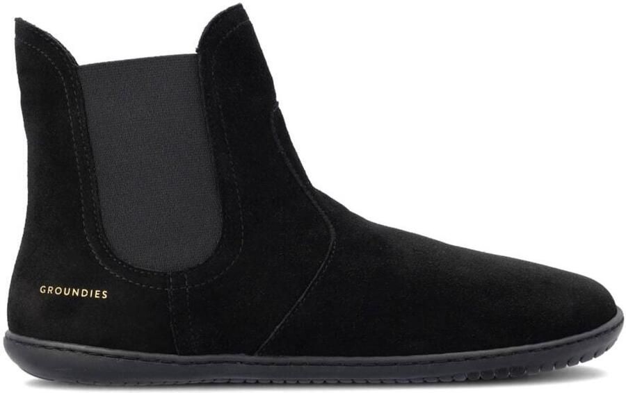 Groundies Women's Camden Mid Barefoot+ Winterschoenen zwart