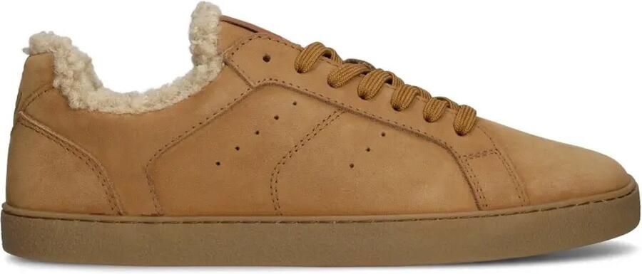 Groundies Women's Universe Teddy Barefootschoenen cognac