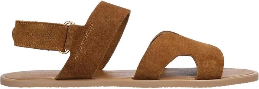 Groundies Women's Juno Sandalen bruin