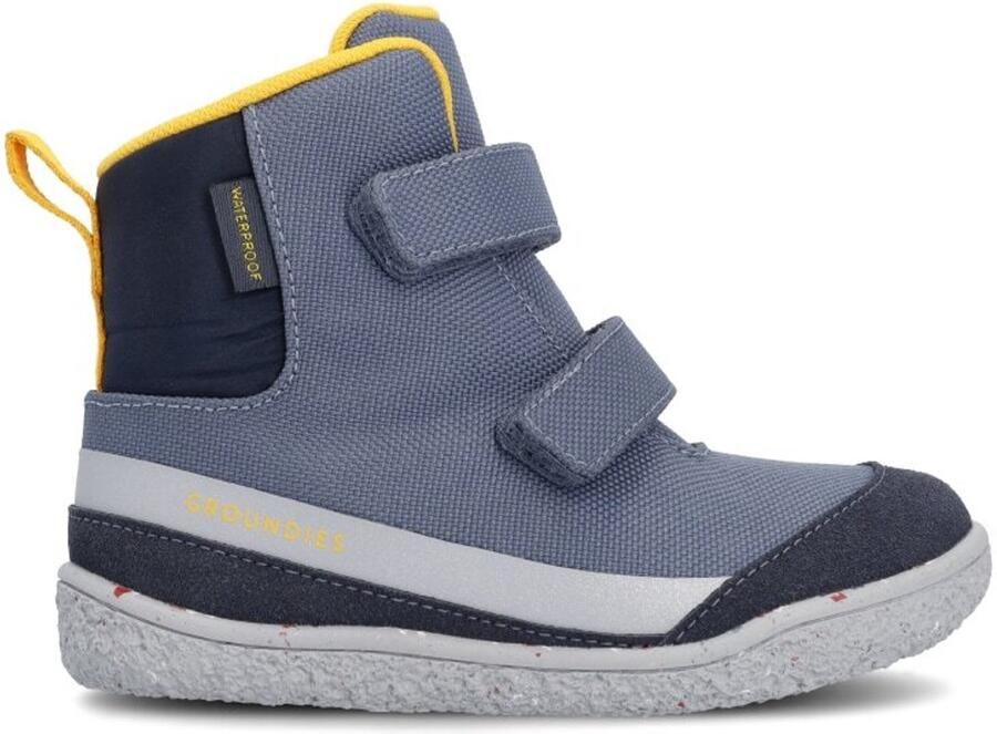 Groundies Kid's Ottawa Barefootschoenen grijs blauw