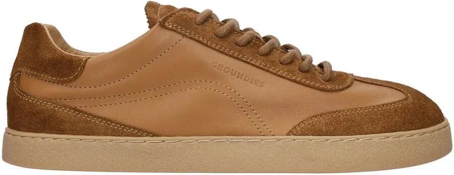 Groundies Panama Soft Barefootschoenen bruin beige