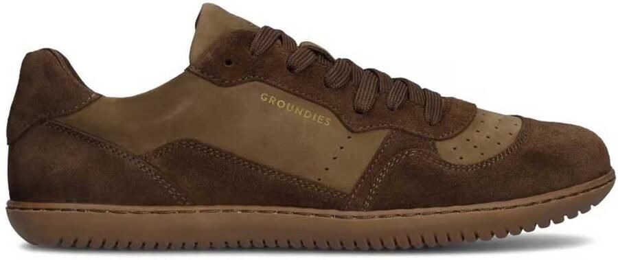 Groundies Nova Go1 Barefoot Schoenen Bruin Man