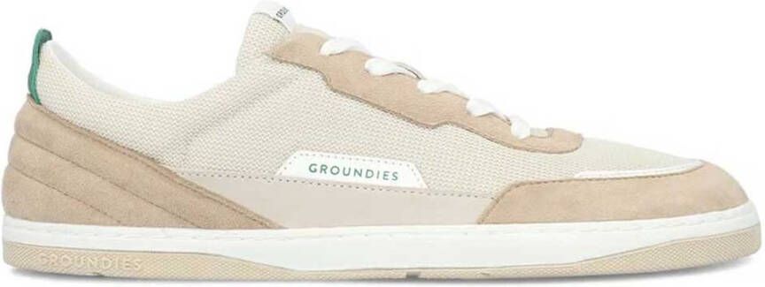 Groundies Zürich Barefootschoenen zwart beige