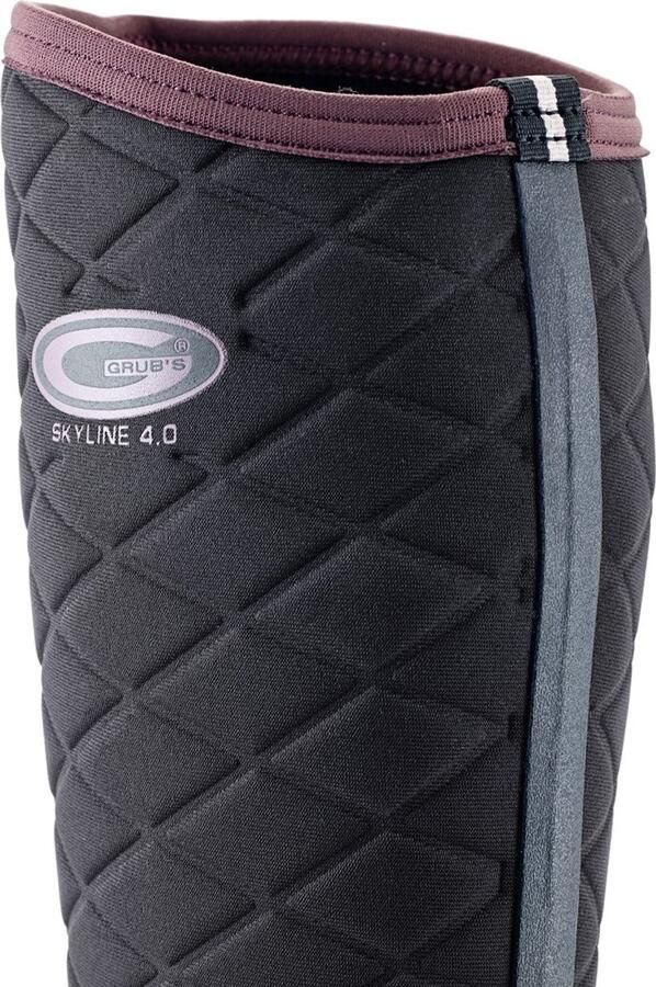 Grubs damesrubberlaarzen Skyline Wellies Zwart