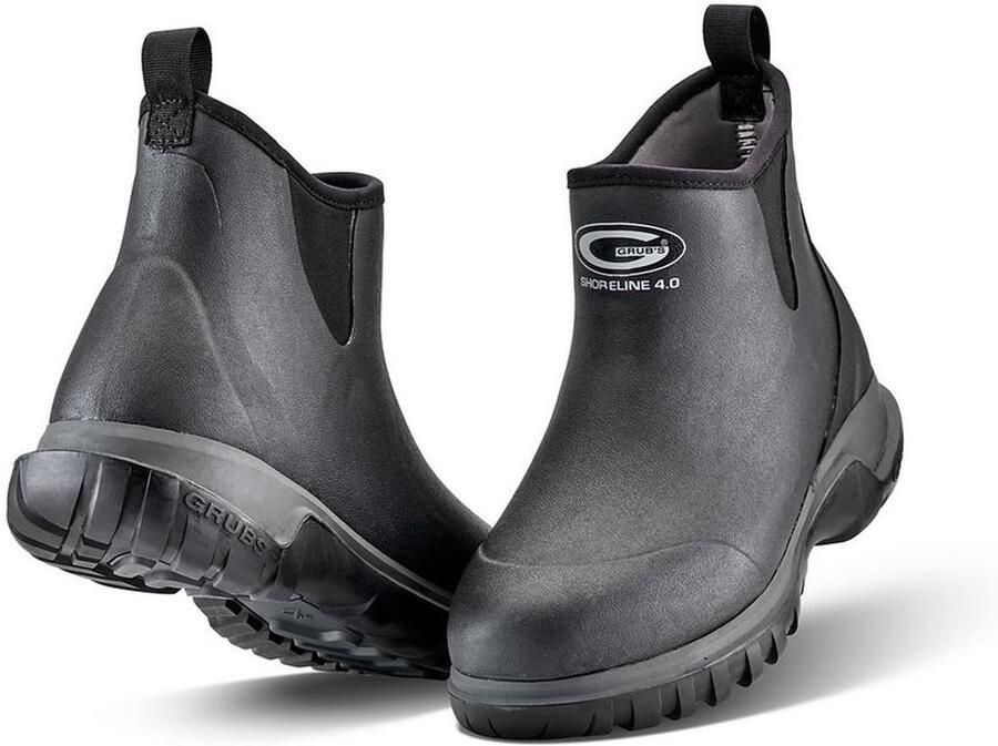 Grubs Gummistiefel Shoreline Ankle Wellies GSHOR Black-39 40 DE: 39 40)
