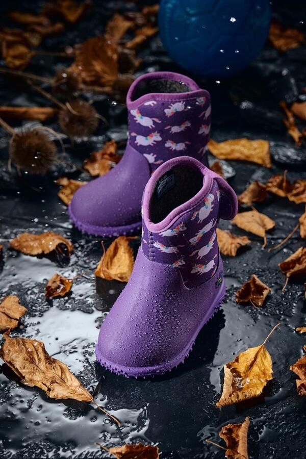 Grubs Kinder Gummistiefel Muddies Puddle Wellies Unicorn Violet
