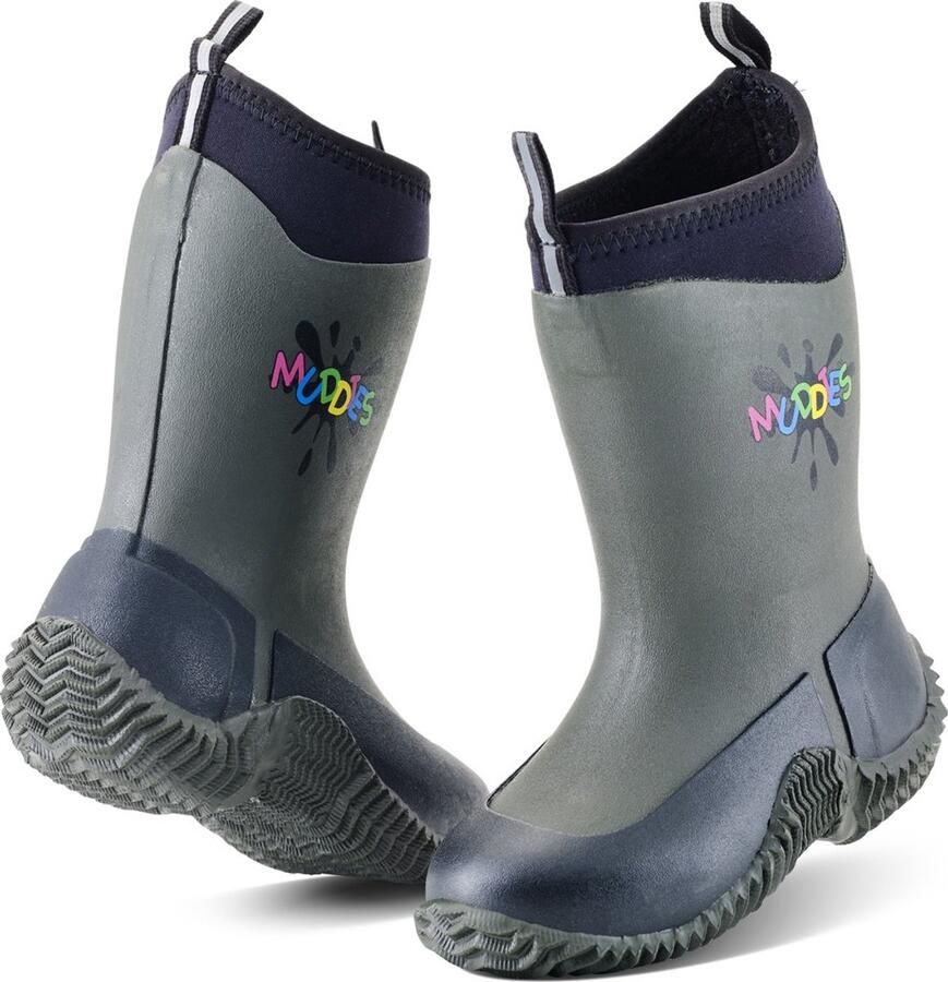 Grubs kinderlaarzen Muddies Icicle Wellies Grijs