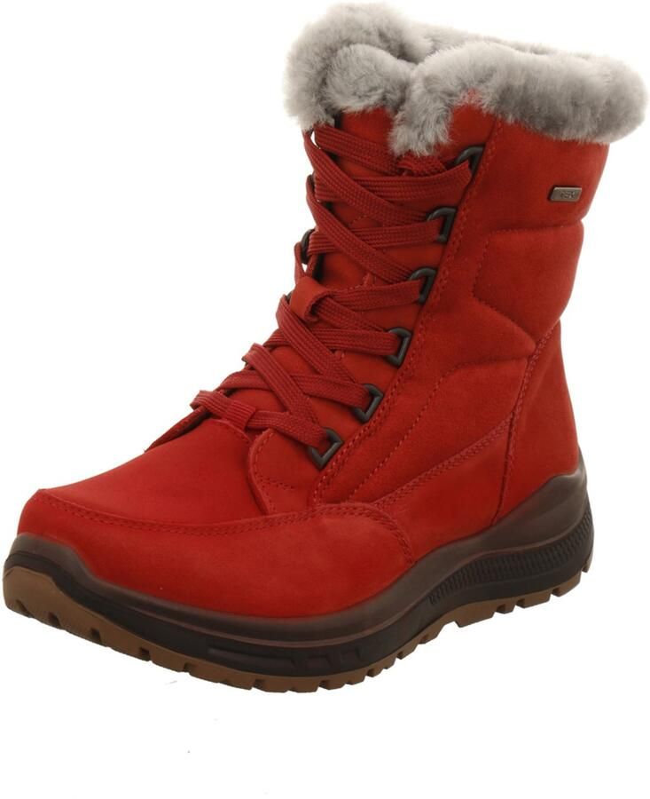 Grünwald R5586 rot dames laarzen rood