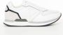 Guess Witte Leren Sneaker met 4 cm Rubberen Zool White Heren - Thumbnail 1