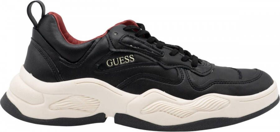 GUESS Bassano Heren Sneakers Zwart