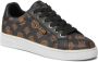 GUESS BECKIE10 Vrouwelijke Sneakers Zwart Stijlvol & Comfortabel - Thumbnail 1