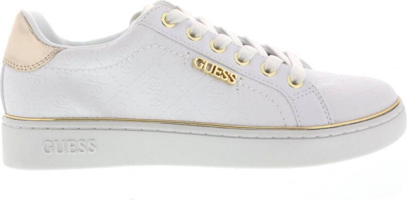 Guess Witte Embossed Bekie Active Lady Sneakers White Dames - Foto 4