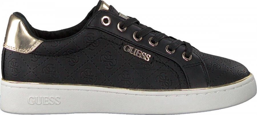 Guess Zwarte Bekie Active Lady Sneakers met reliëf Black Dames - Foto 20