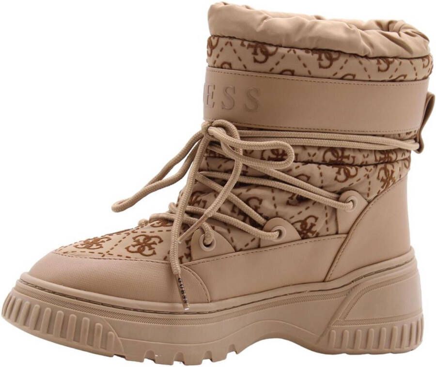 GUESS Charlotte Stiletto Laarzen Beige Dames Elegantie en Comfort