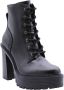 Guess Zwarte dames enkellaarsjes Kalissa van imitatieleer Black Dames - Thumbnail 1