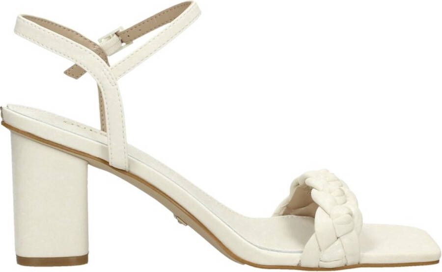 Guess Glamoureuze Elskens Hoge Hak Sandalen White Dames - Foto 3