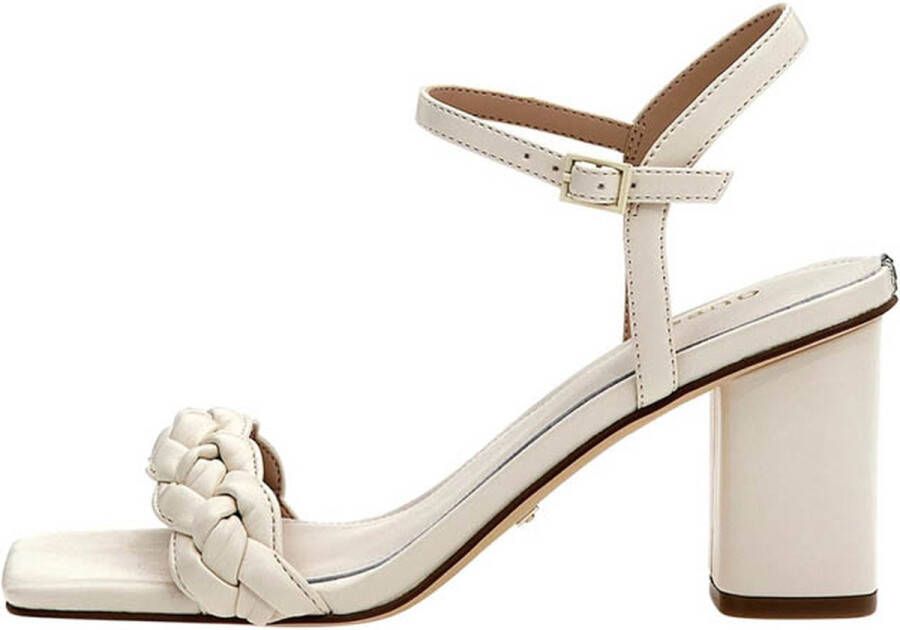Guess Glamoureuze Elskens Hoge Hak Sandalen White Dames - Foto 2