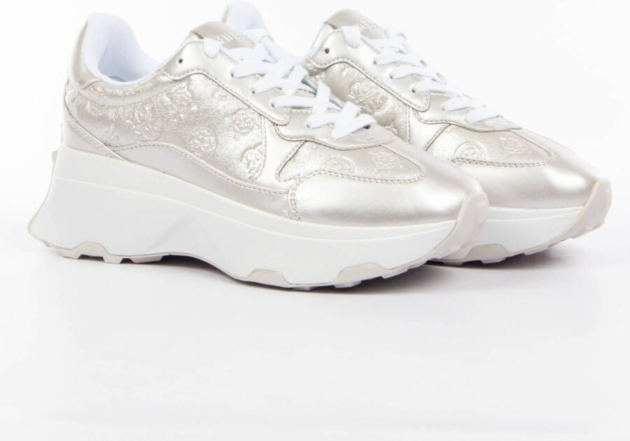 GUESS Calebb Lage sneakers Dames Zilver