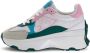 Guess Witte en Multicolor Mode Sneakers Flpcb7Ele12 Multicolor Dames - Thumbnail 1