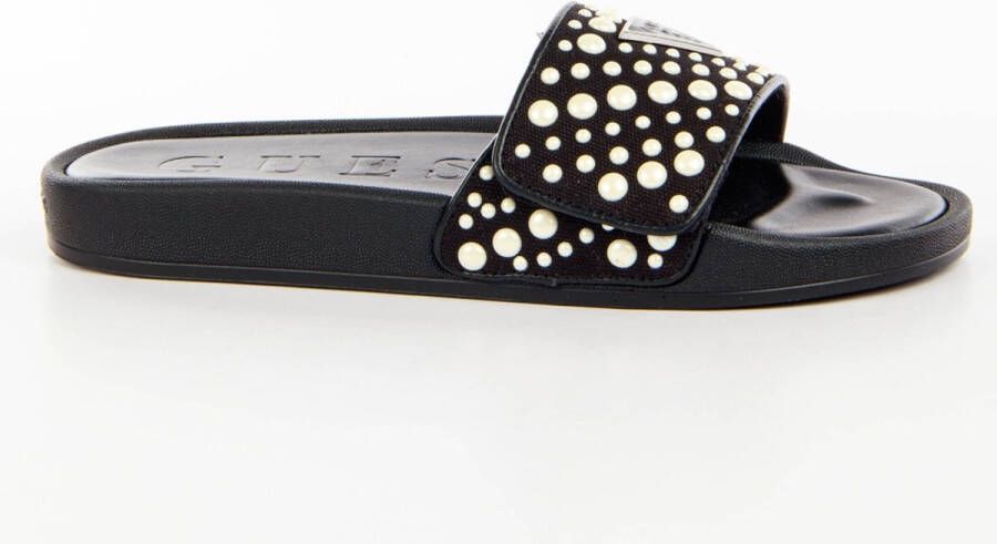 Guess Slippers met structuurmotief model 'CALLEN'