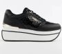 Guess Moderne platform sneakers met metalen inzetstukken - Thumbnail 1