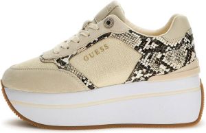 Guess Dames Sneakers Camrio Light Gold Geel Dames