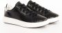 Guess Zwarte Eco Leren Sneaker Melanie Black Dames - Thumbnail 1