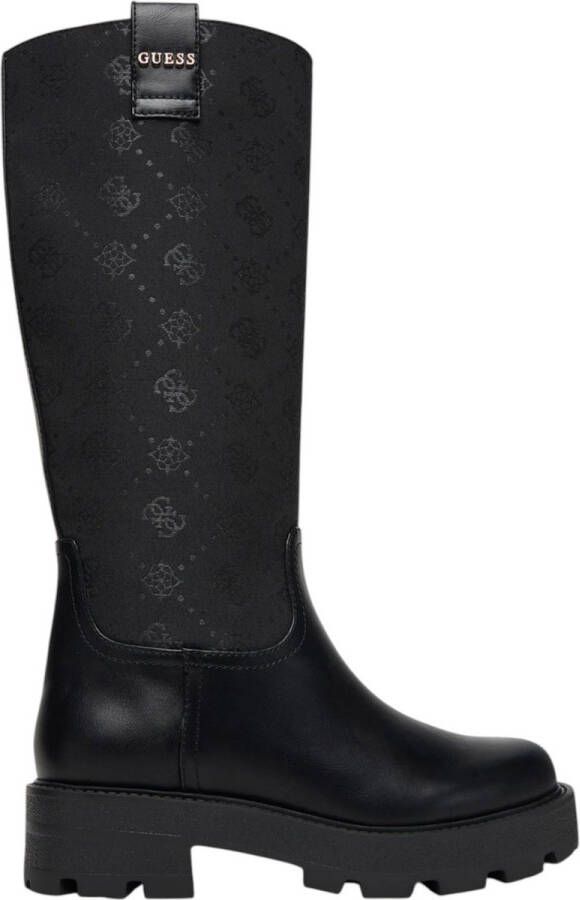 GUESS Dames Laars Zwart FLFYNNFAL11 Black Yannis