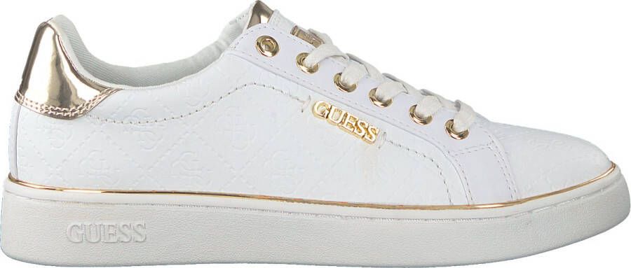 Guess Witte Embossed Bekie Active Lady Sneakers White Dames - Foto 2