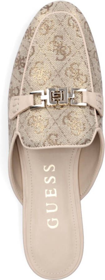 GUESS dames muiltje Bommy2 beige goud