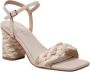 GUESS Dames Sandalen Cadante Beige Met Gevlochten Hiel Traploze Elegantie - Thumbnail 1
