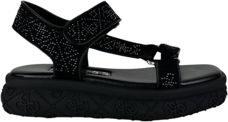 GUESS Dames Sandalen Zwart FLJLODFAP03 BLACK Lode