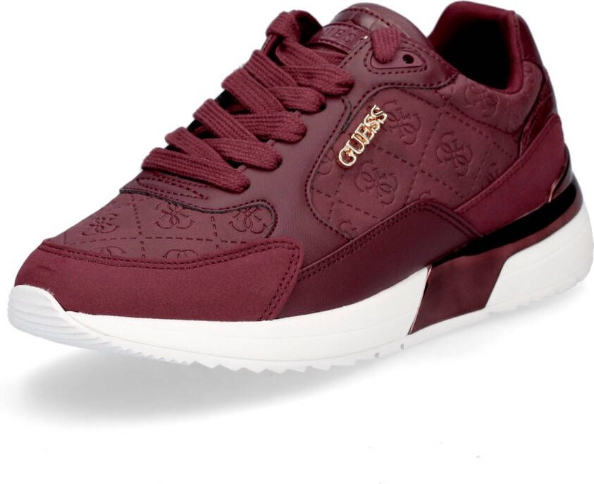 GUESS dames sneaker Moxea16 rood