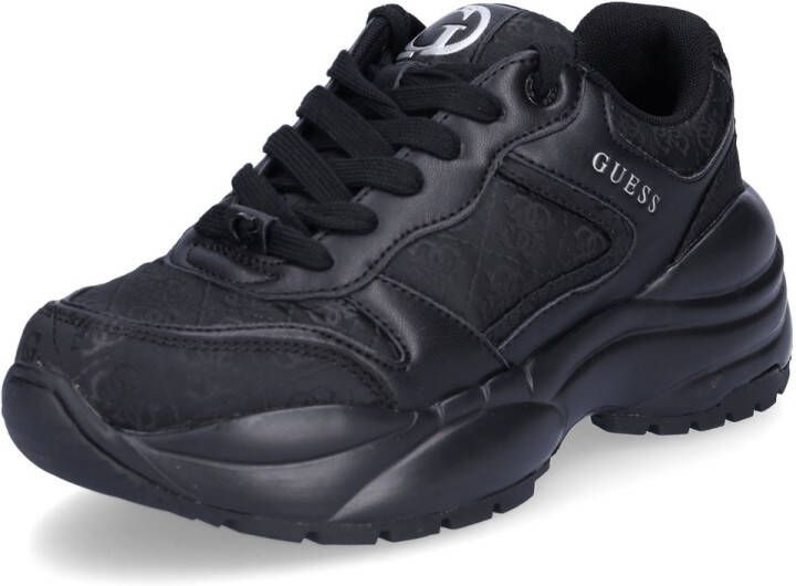 Guess Zwarte Vrijetijdssneakers voor Vrouwen Black Dames