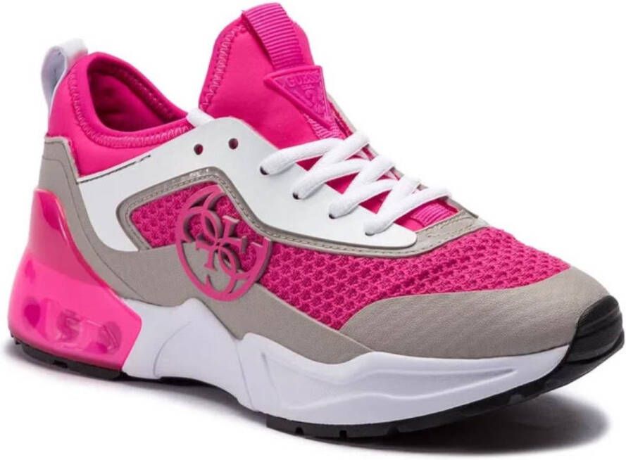 GUESS Dames Sneakers Roze Modieuze Platform Sneakers voor Actief Wandelen