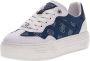 Guess Blauwe Swole2 Sneakers voor Vrouwen Blue Dames - Thumbnail 2