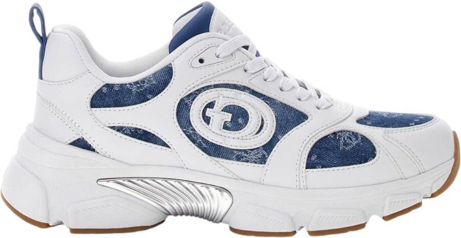 GUESS Dames Sneakers Wit FLFI2BELE12 Whblu Ibitha2