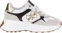 Guess Witte Sneakers Modern Klassiek Ontwerp Multicolor Dames - Thumbnail 1