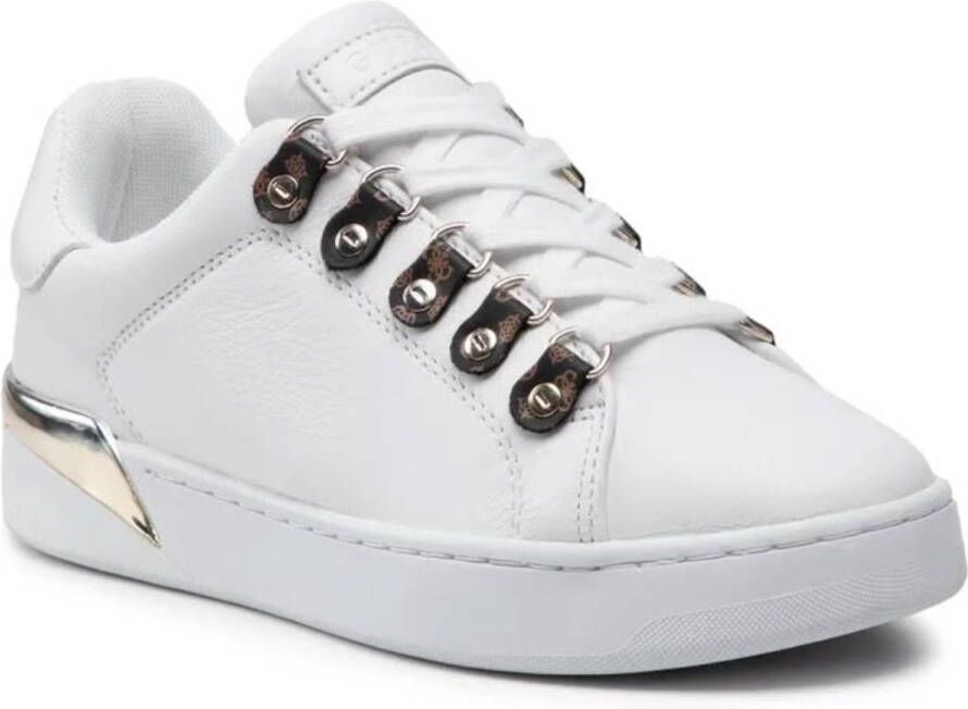 GUESS Dames Sneakers Wit Met Vetersluiting