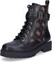 Guess Enkellaarzen met monogram en reliëfaccenten - Thumbnail 1