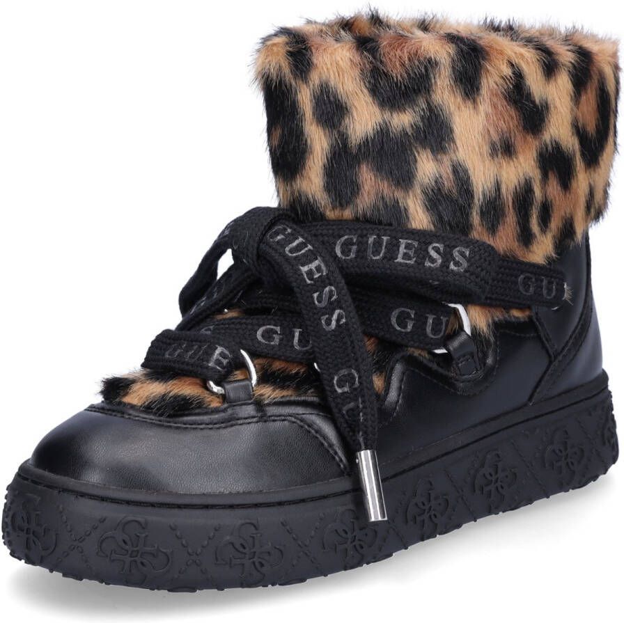 GUESS dameslaars Uneek zwart leo