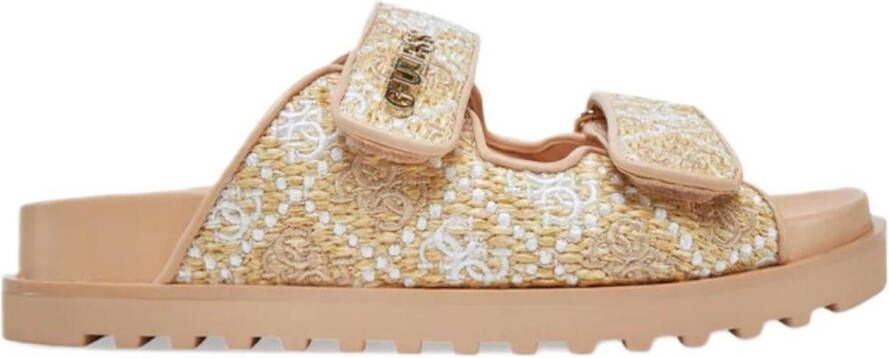 Guess Slippers met labelapplicatie model 'FADELIZZ'