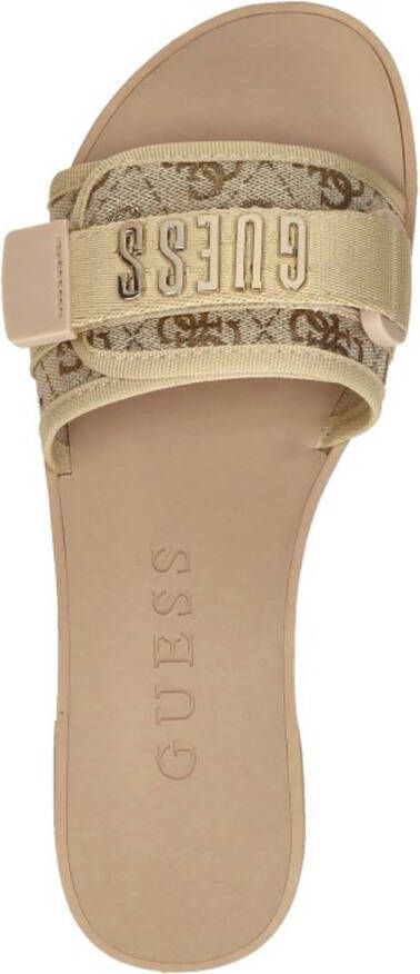Guess Slippers met klittenband model 'ELYZE4' - Foto 3