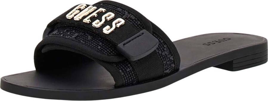 GUESS Elyze Slippers Dames Zwart