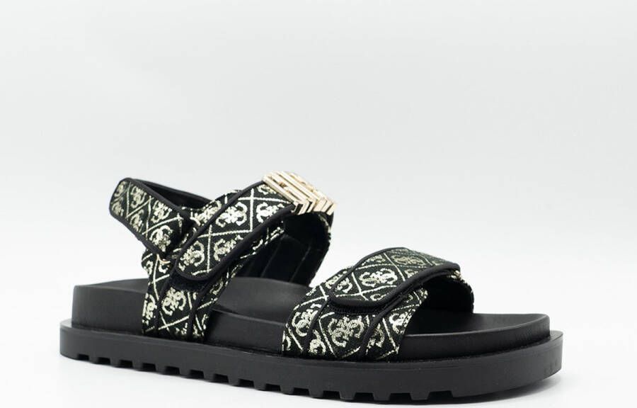 Guess Sandalen met klittenbandsluiting model 'FABELIS' - Foto 4